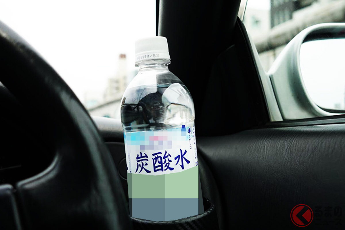車内にある未開封のペットボトルも放置は危険？