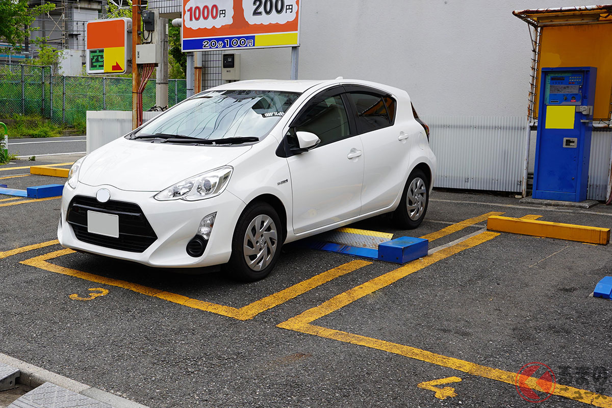 駐車番号の入力間違いにご注意!