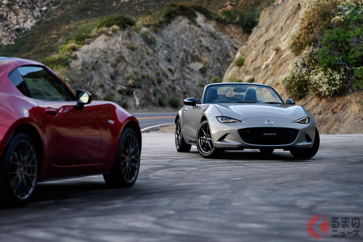 マツダ新型「ロードスター」(大幅改良モデル)