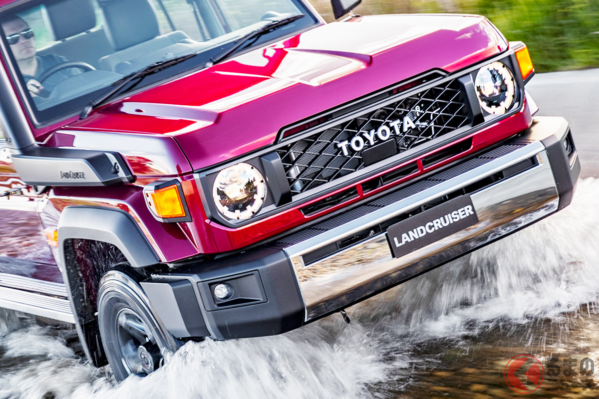 V8+MTが羨ましい! トヨタ新型「ランドクルーザー70」(オーストラリア仕様)