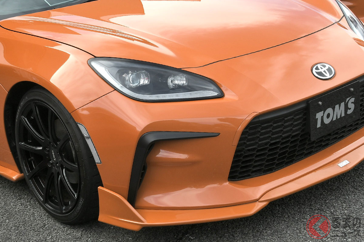 トムスが新開発したコンプリートカー「TOM’S GR86 TS」