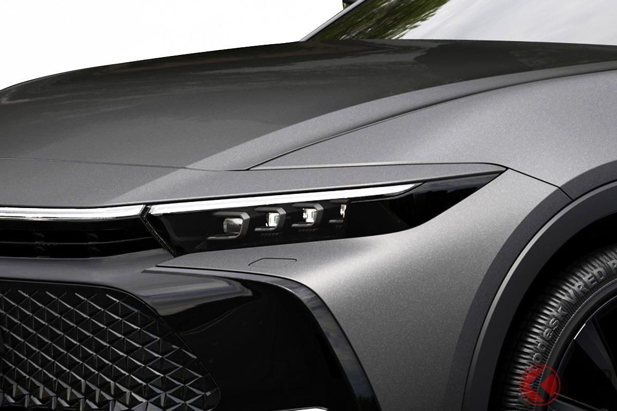 2023年12月に発売されるTHE CROWN 特別仕様車第1弾「クラウンクロスオーバーRS Advanced」のマットメタル