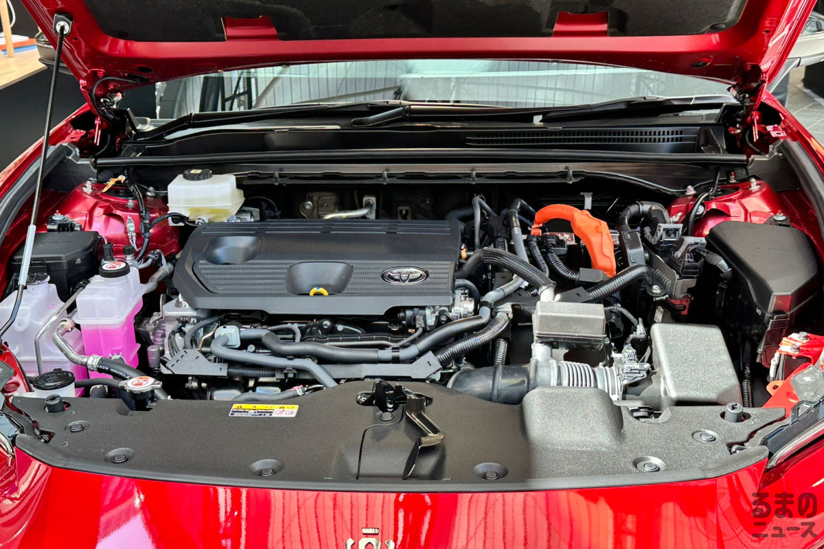 クラウンスポーツ HEV Zのエンジン