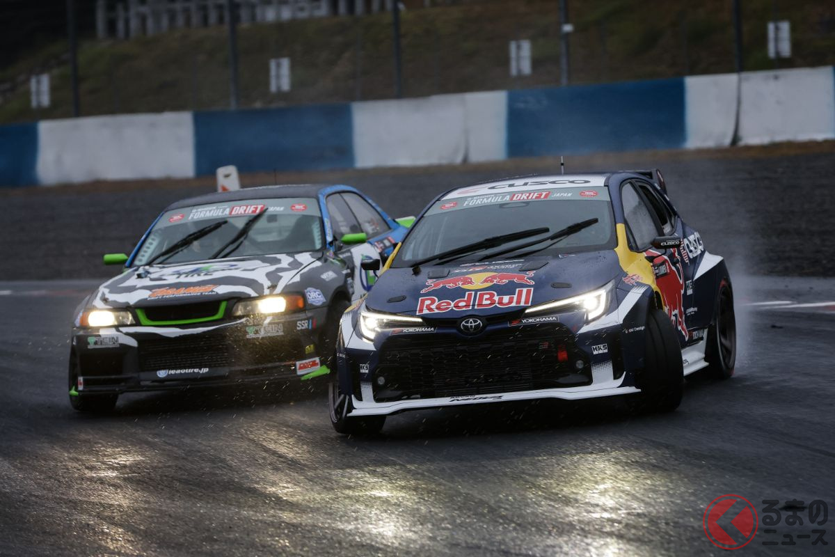 WRC王者はドリフトでも魅せた!