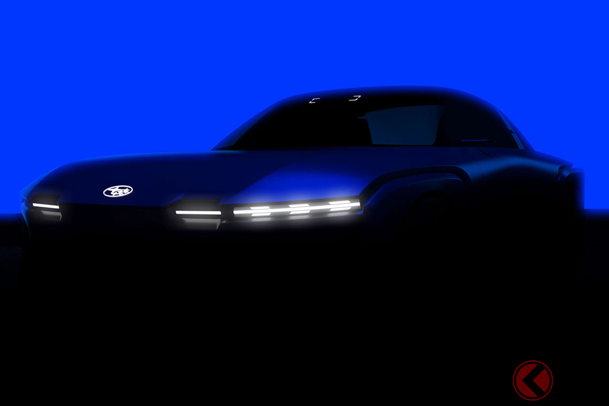 スバルではBEVコンセプトとして「スバル スポーツモビリティコンセプト」を世界初公開する