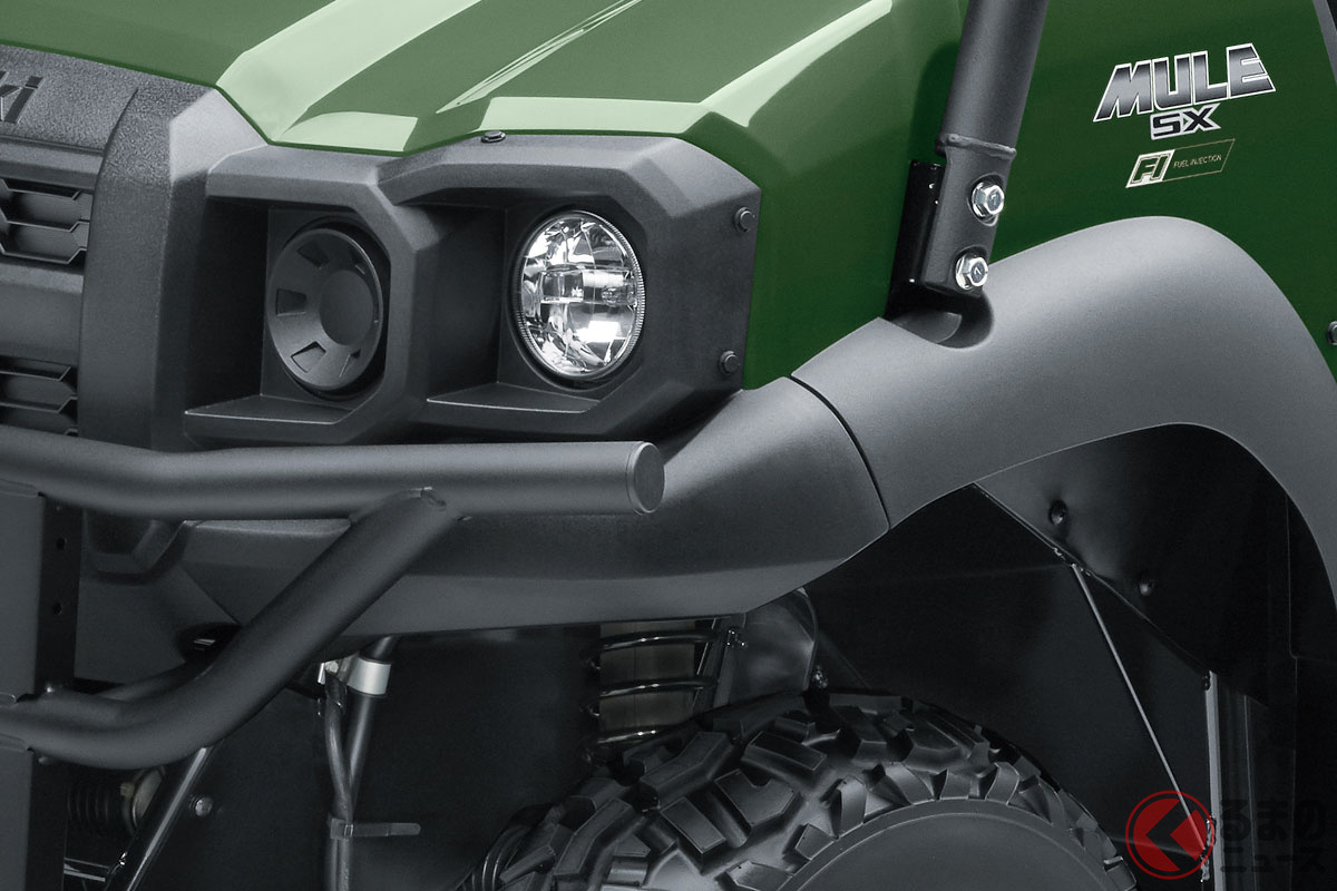 新型オフロード四輪車「ミュールSX 4×4」