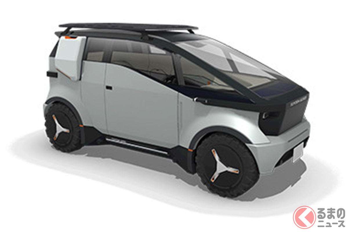 斬新デザインのBEVコンセプト「Flesby(フレスビー)」を初展示!