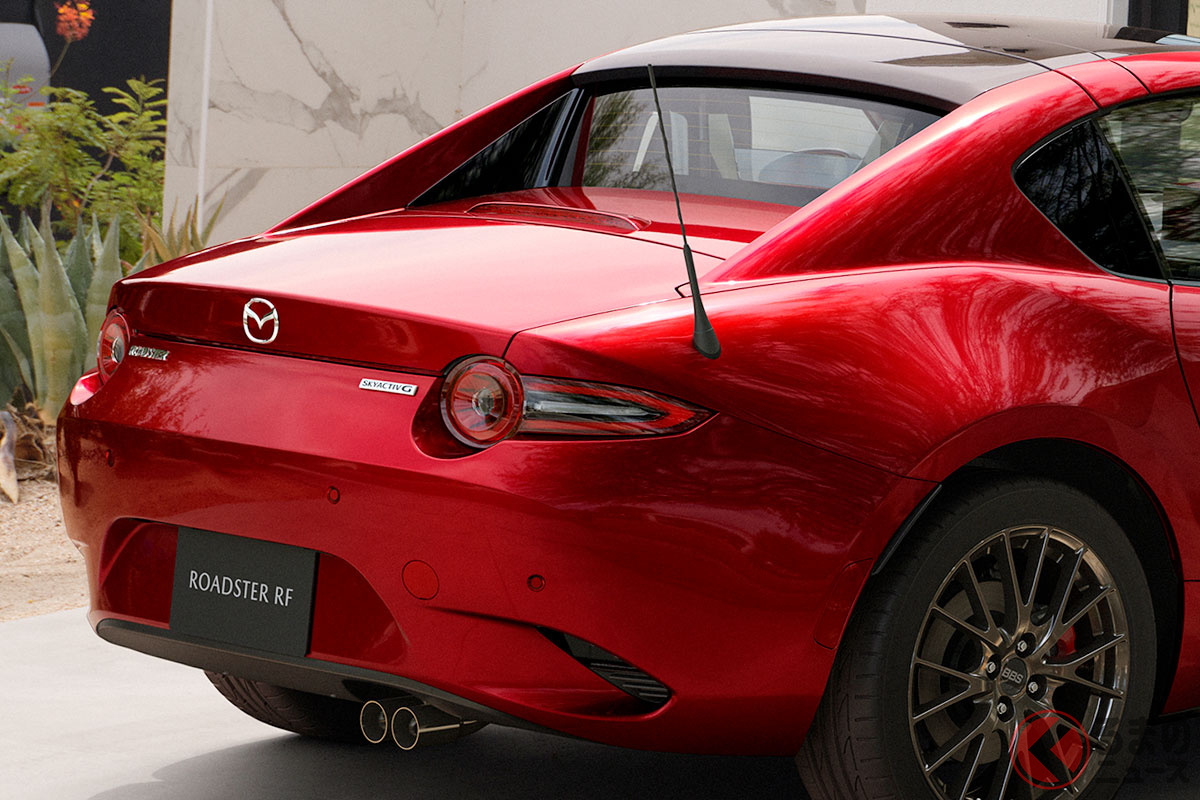 ND型史上もっとも大きな改良が施された新型「ロードスターRF」