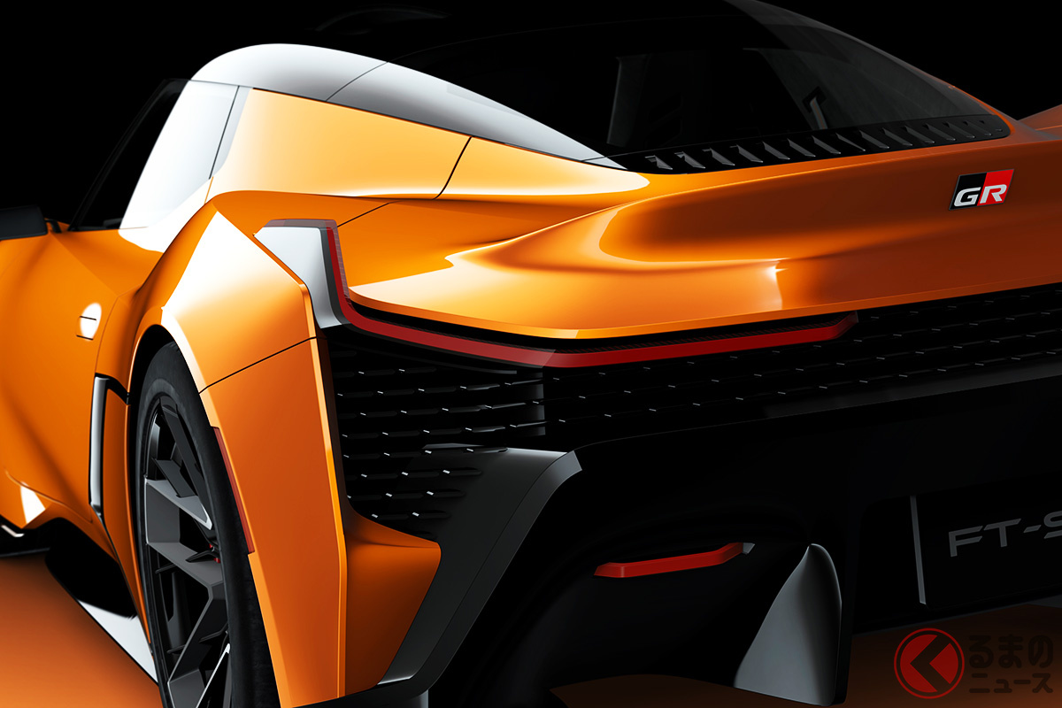 鮮烈オレンジが「まぶしい！」 トヨタの高性能スポーツコンセプト「FT-Se」