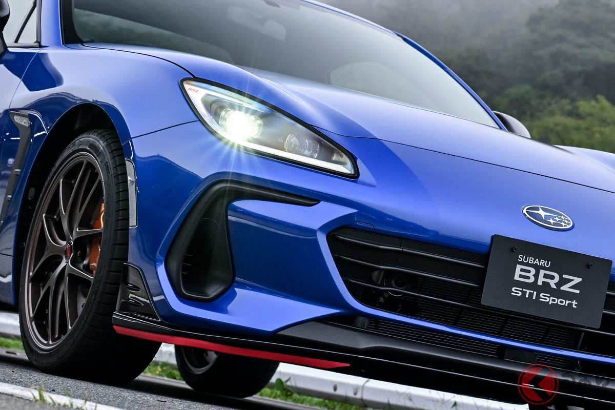 STIカスタムを施したスバル新型「BRZ STIスポーツ」