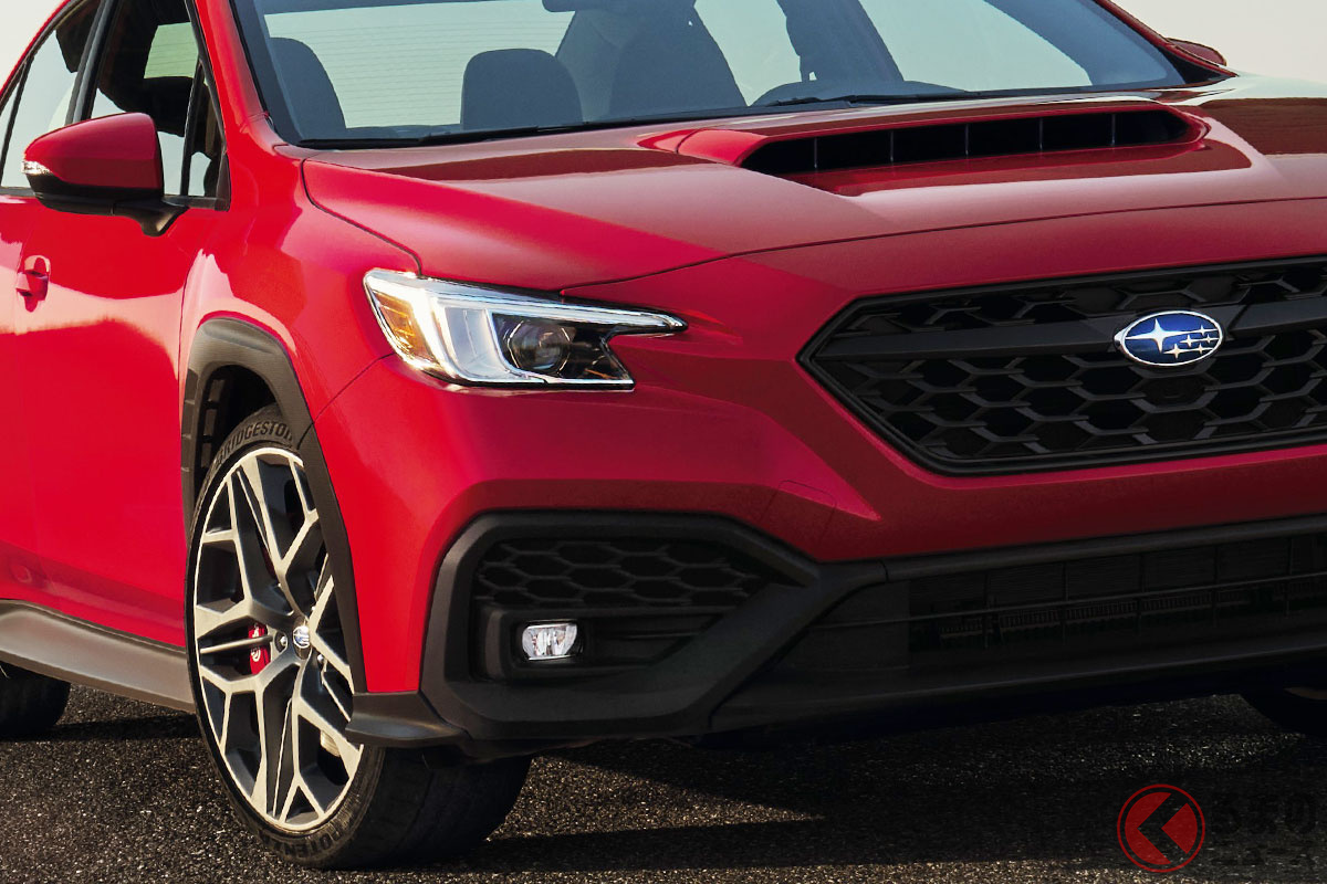 米国で新た設定されるスバル新型「WRX TR」