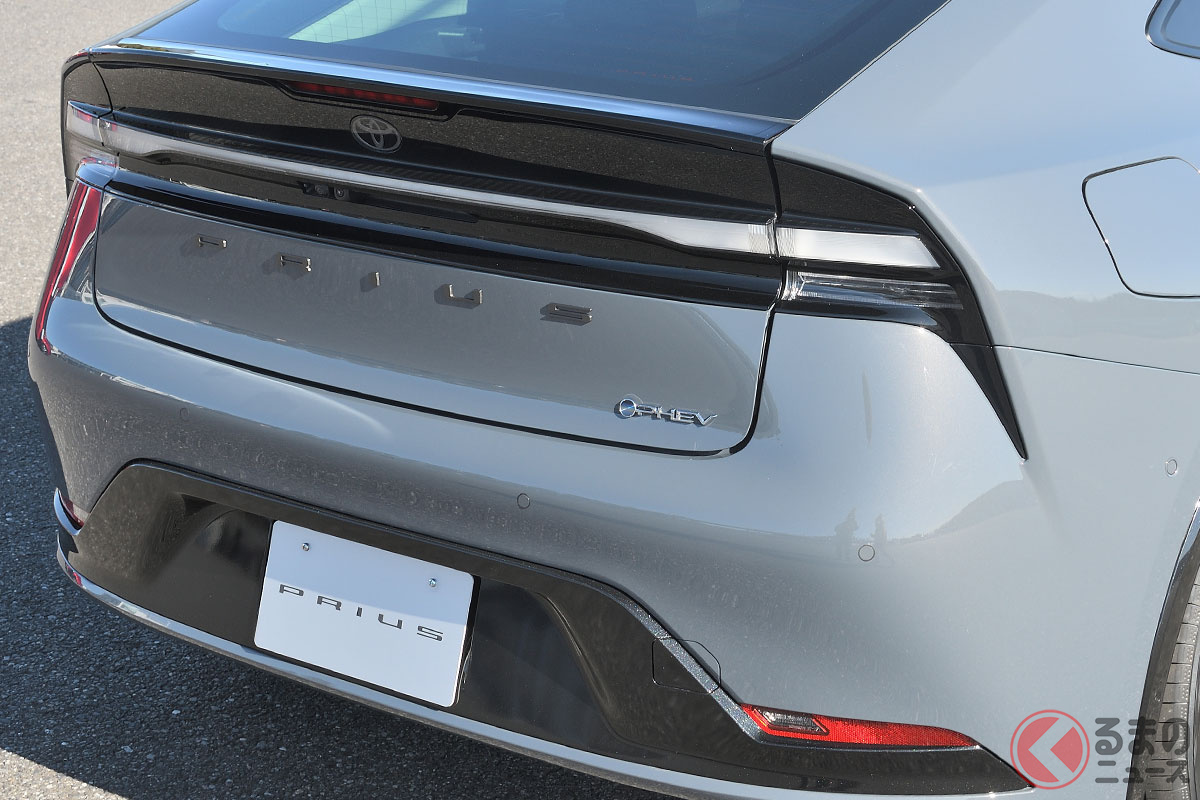 プラグインハイブリッドシステムを搭載するトヨタ「プリウスPHEV」