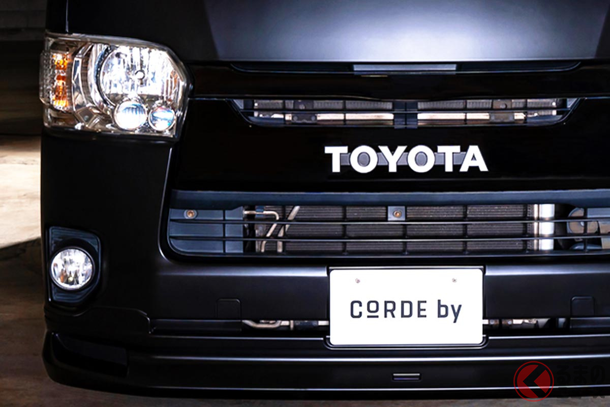 ハイエースをベースとした市販予定車「ザ クルーバン」