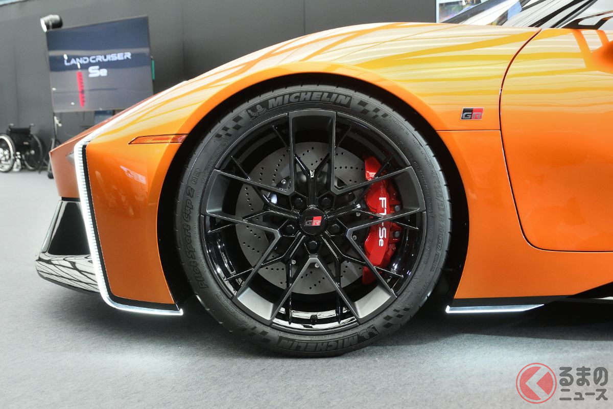 速そうな足元! これは走りにも期待出来る!?