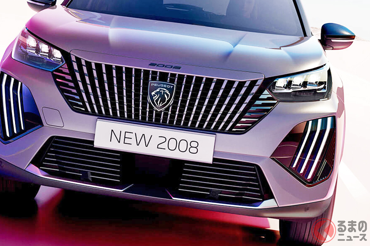 斬新マスクがカッコいい! マイナーチェンジしたプジョー新型「2008」
