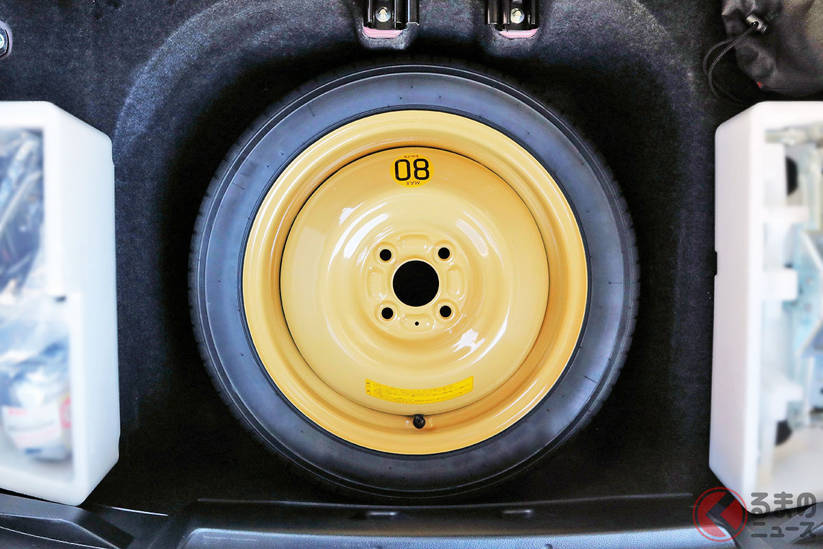 黄色い「スペアタイヤ」 新車から消滅の理由は