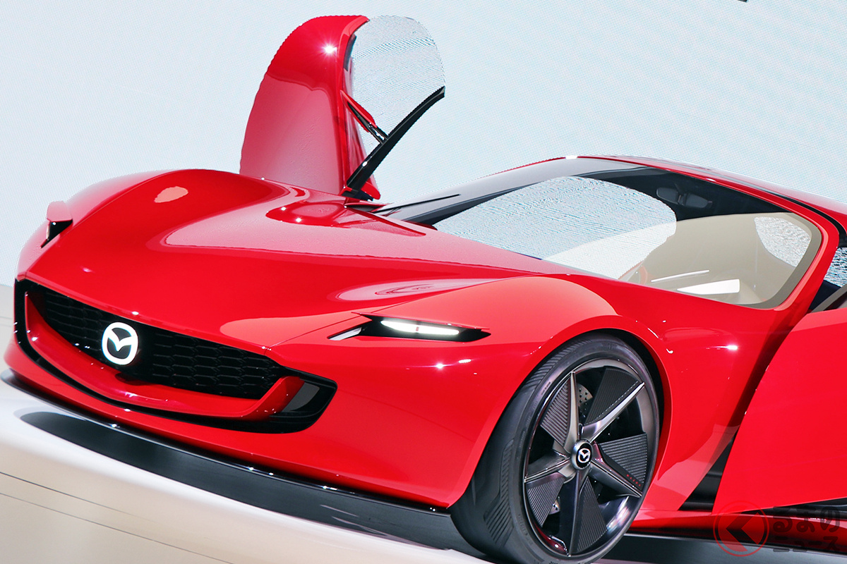 マツダ 新型ロータリースポーツカーのコンセプトモデル「MAZDA ICONIC SP(マツダ アイコニック エスピー)」