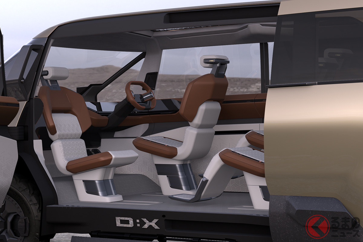 インテリアは宙に浮いたような運転体験を可能とする「エアリアルコックピット」を採用