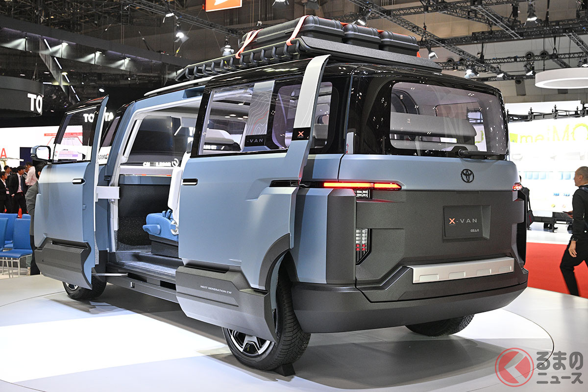 トヨタ「クロスバン ギア コンセプト」(ジャパンモビリティショー2023)