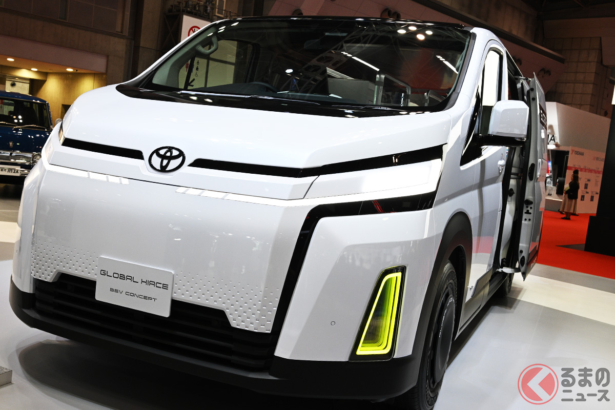 これが次期ハイエース? BEV仕様がめちゃカッコいい!