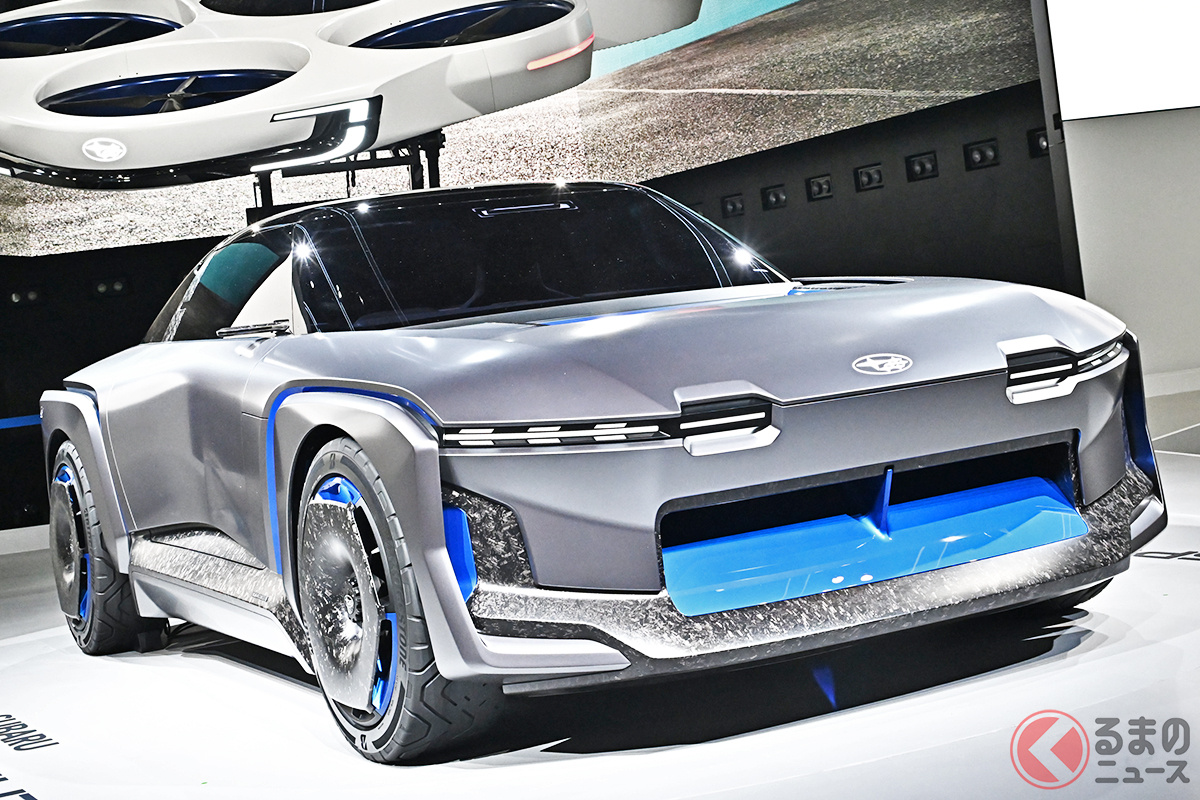 「WRX」や「BRZ」とは異なる新たなスポーツカー像を目指し開発された「スポーツモビリティコンセプト」