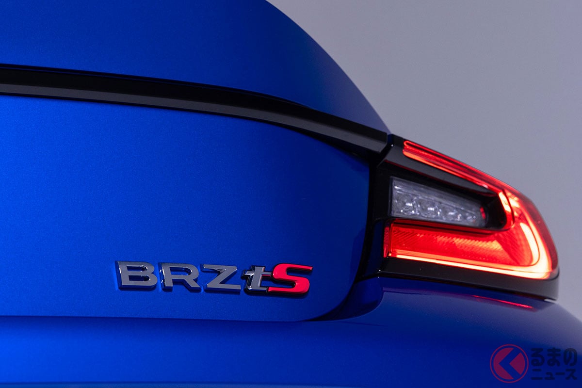 スバル「BRZ」の最上級グレードとして設定された「tS」（米国仕様）