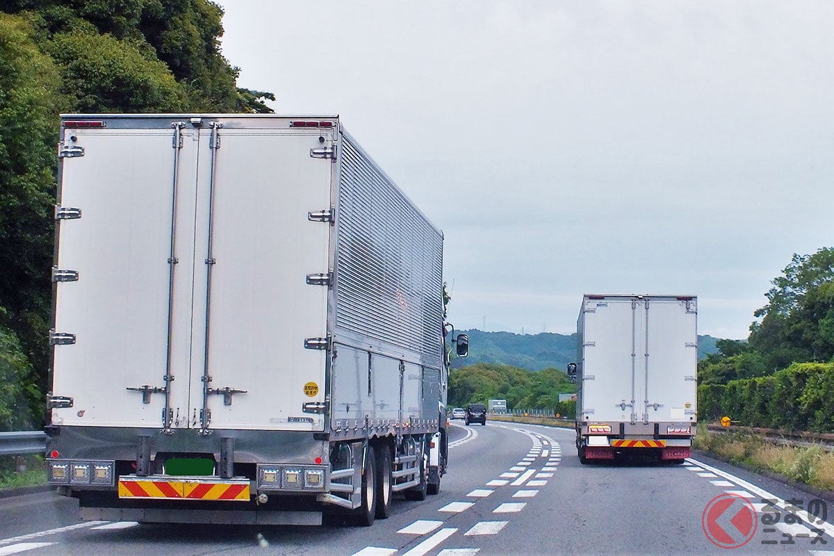 トラック運転手はスマホのカーナビアプリを上手に活用していた!