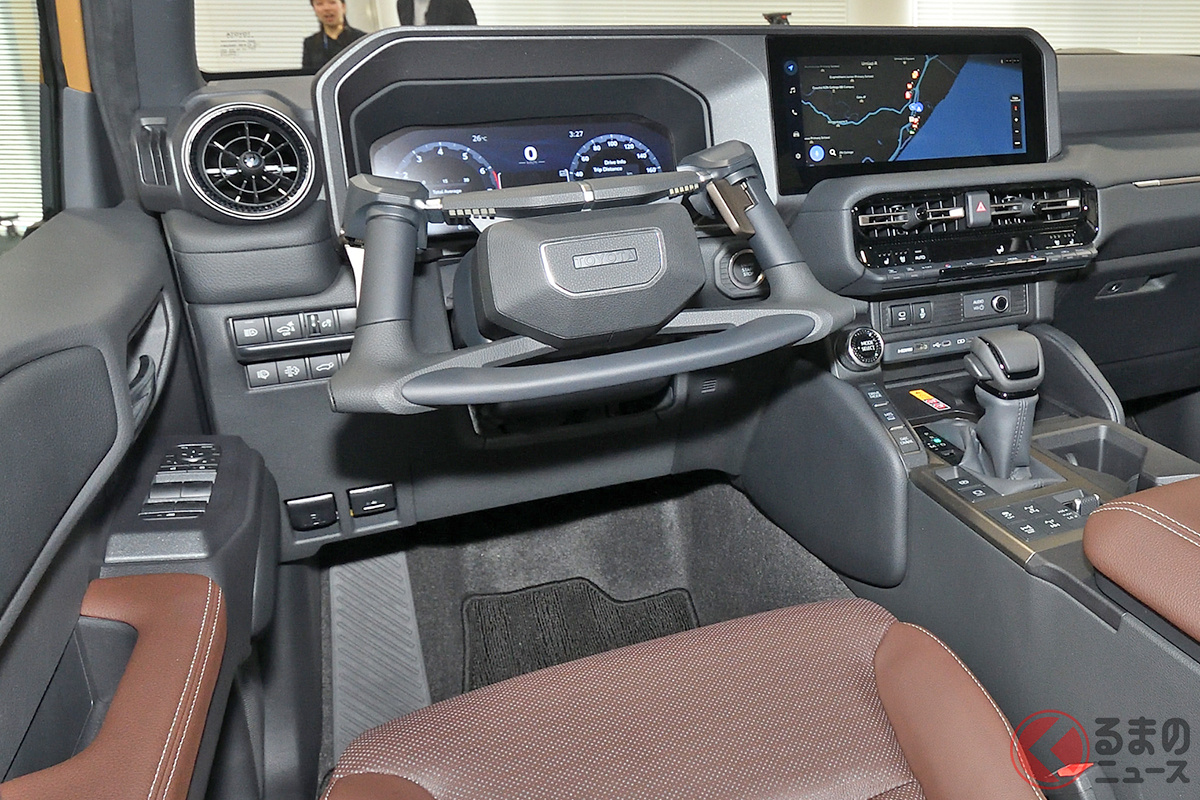 足元は「ペダルレス」! ステアリングにアクセル・ブレーキを備えた新ハンドル「NEO Steer(ネオステア)」