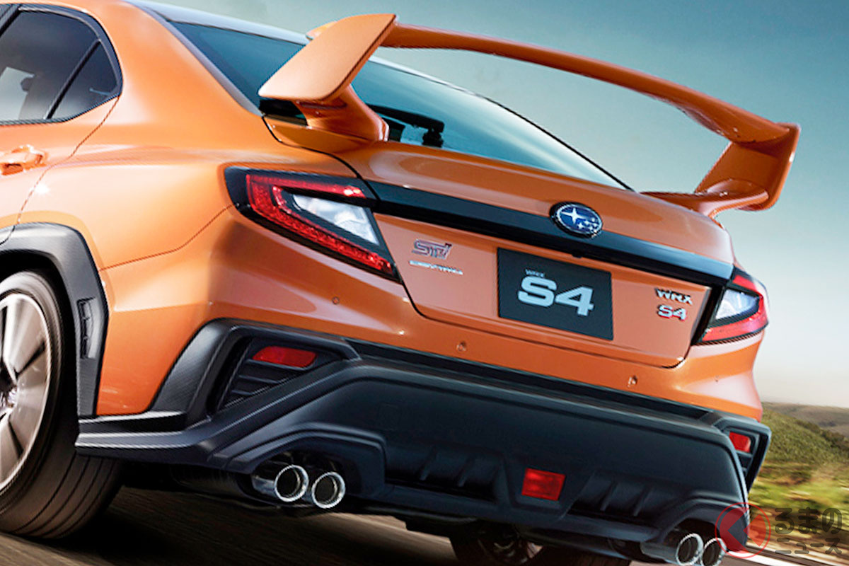 ド迫力な大型リヤウイングがカッコいい!