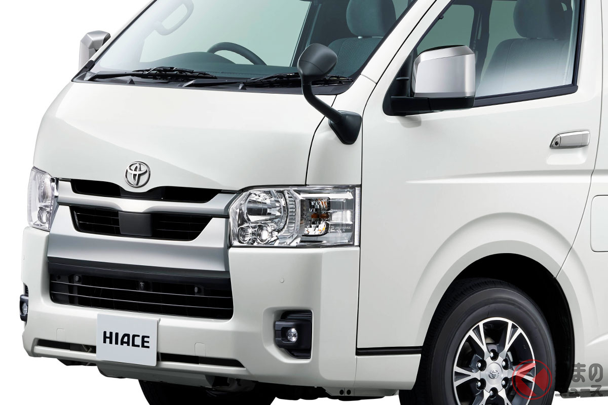 絶大な人気を誇るトヨタ「ハイエース」