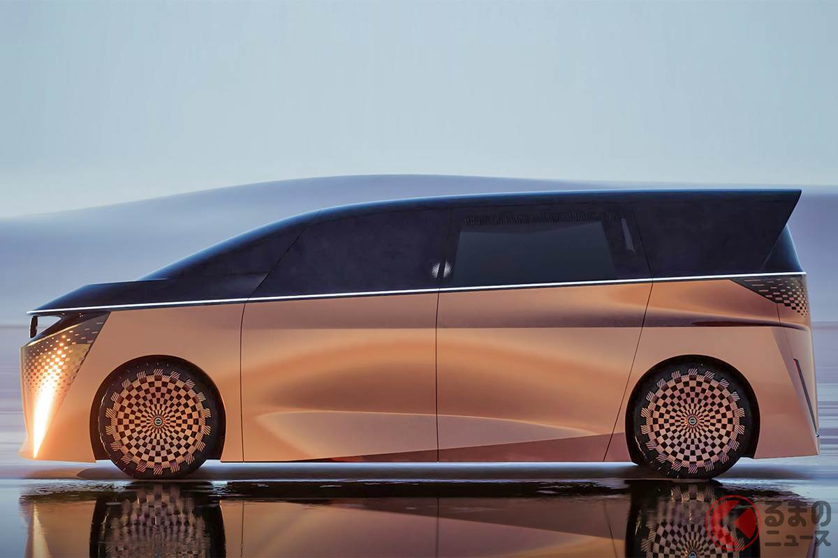 次期エルグランドを彷彿とさせる!? 日産のプレミアムミニバンコンセプト「ハイパーツアラー」