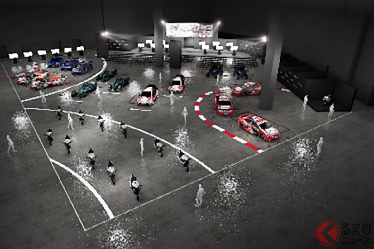 モータースポーツエリアのイメージ