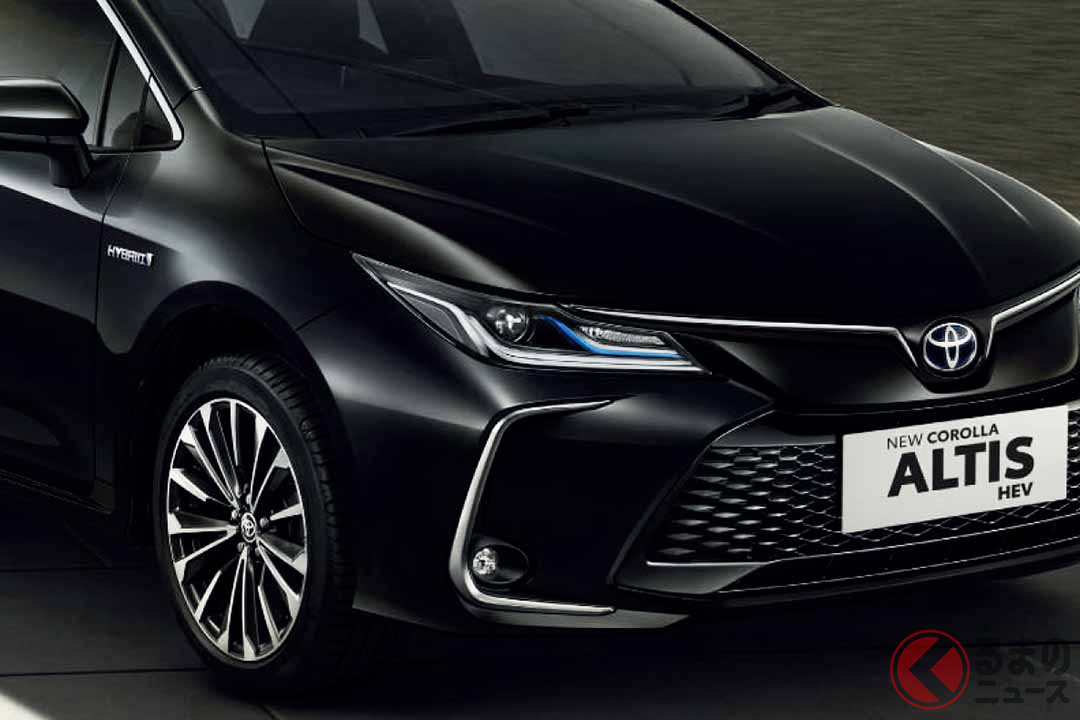 トヨタ新型「カローラアルティス」(インドネシア仕様)