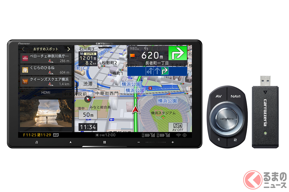 LS(ラージサイズ)メインユニットタイプの「AVIC-CQ912III-DC」