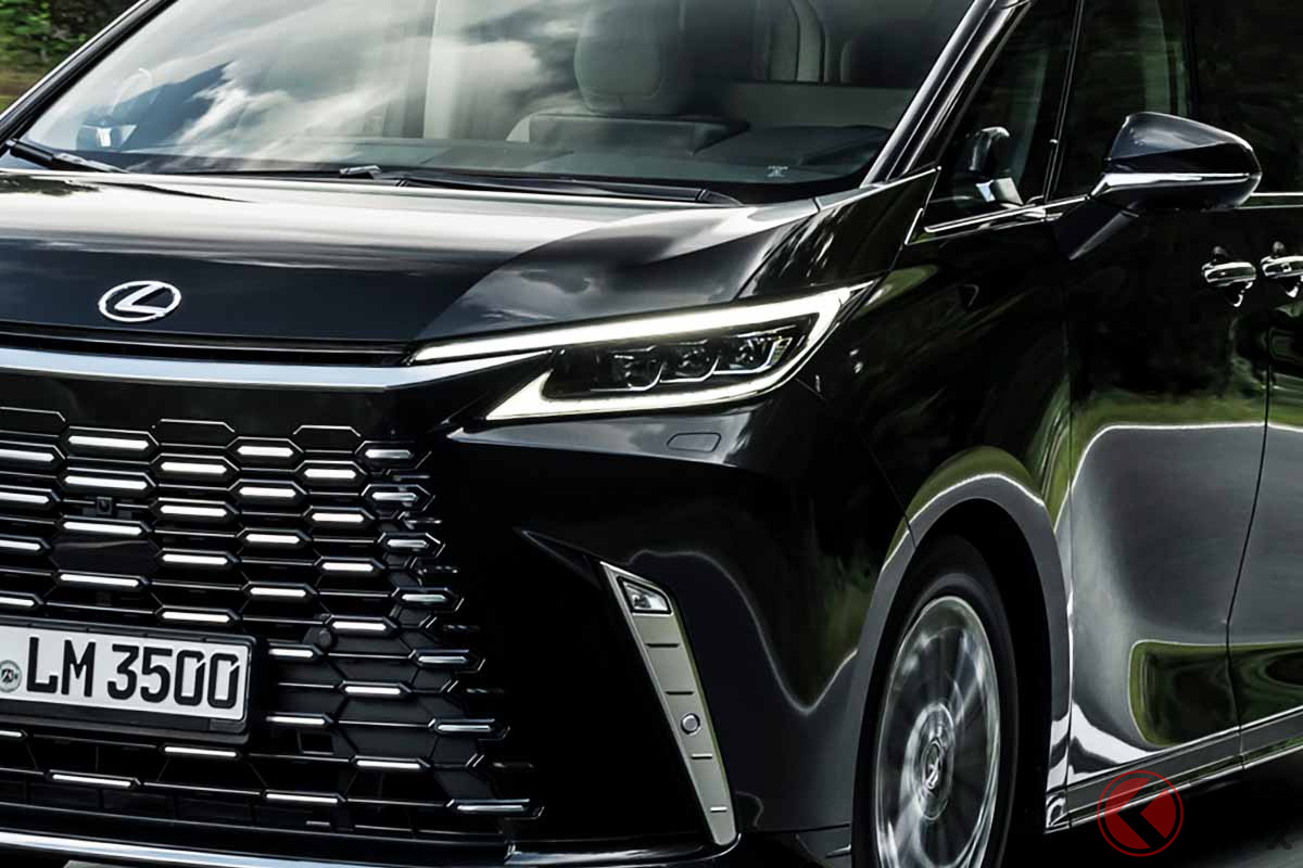 レクサス新型「LM」(ドイツ仕様)