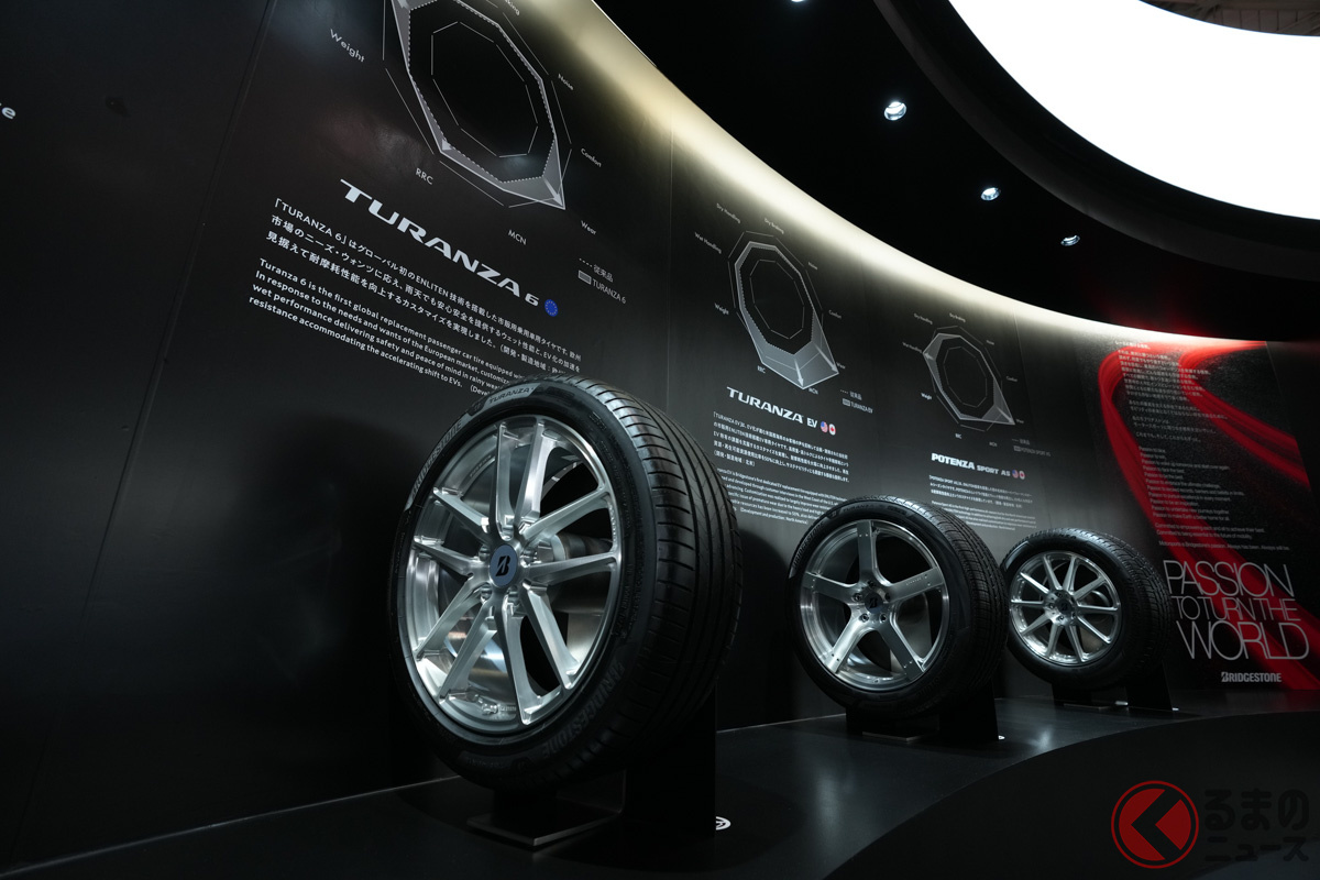 海外で展開中の「ENLITEN(エンライトン)」技術を用いたタイヤ