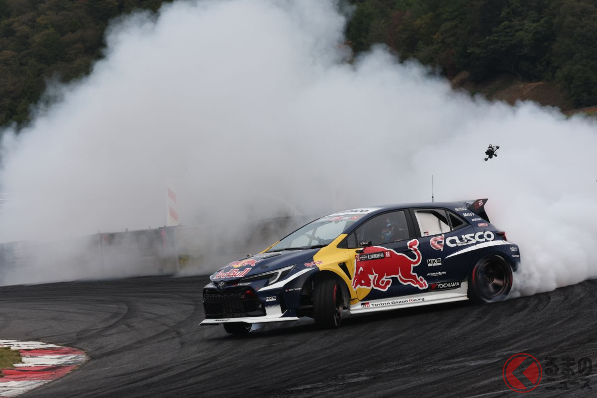 WRC王者カッレ・ロバンペラが再びドリフトに参戦！「画像提供：FORMULA DRIFT JAPAN事務局（MSC株式会社）」