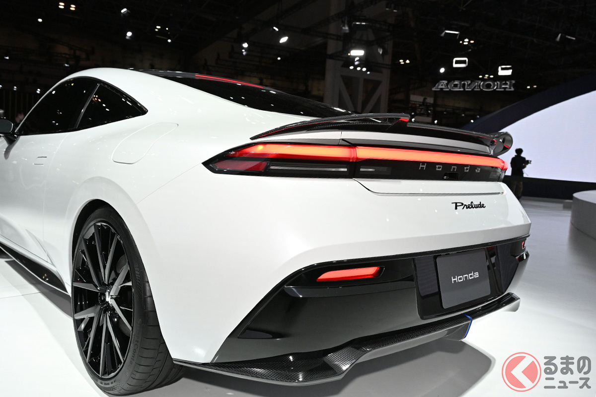 ホンダがジャパンモビリティショー2023で世界初公開した「プレリュード コンセプト」