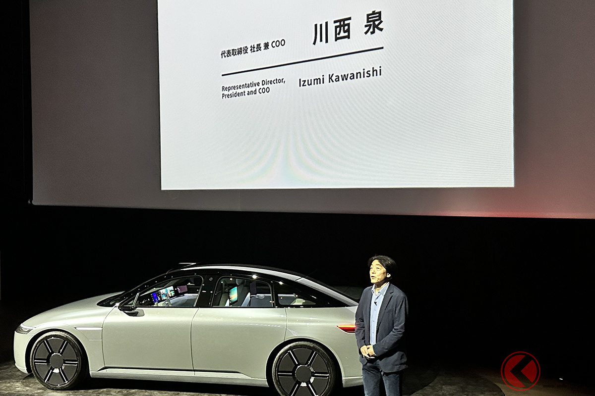 新型アフィーラについて解説する川西 泉氏