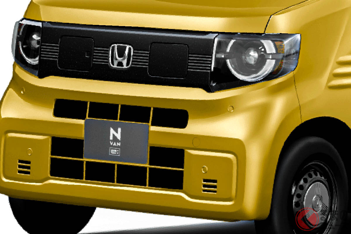 「前後2人乗り」仕様も用意!? ホンダ新型「N-VAN e:」