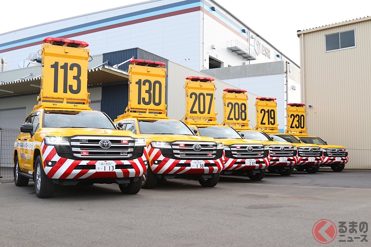 首都高がランドクルーザー300をパトロールカーに採用!(画像提供:首都高速道路株式会社)