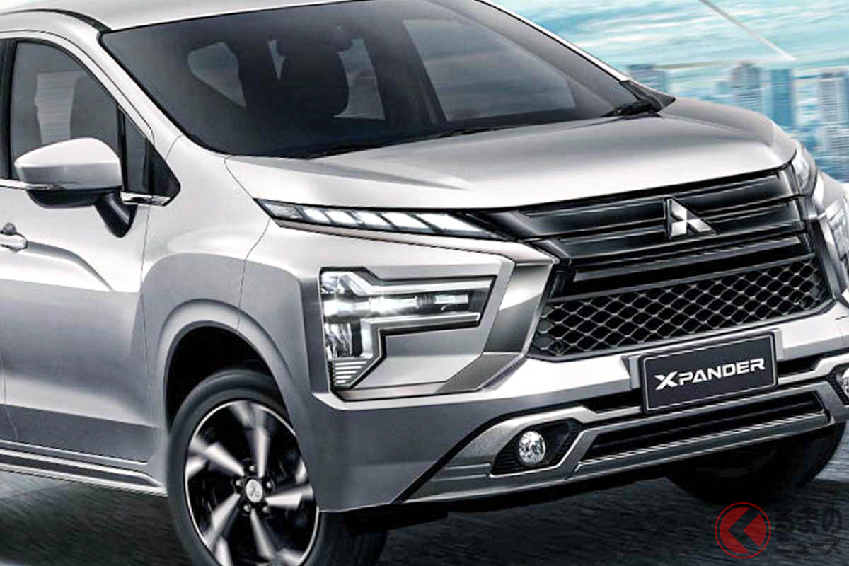 迫力顔がすごい! 三菱新型「エクスパンダー」