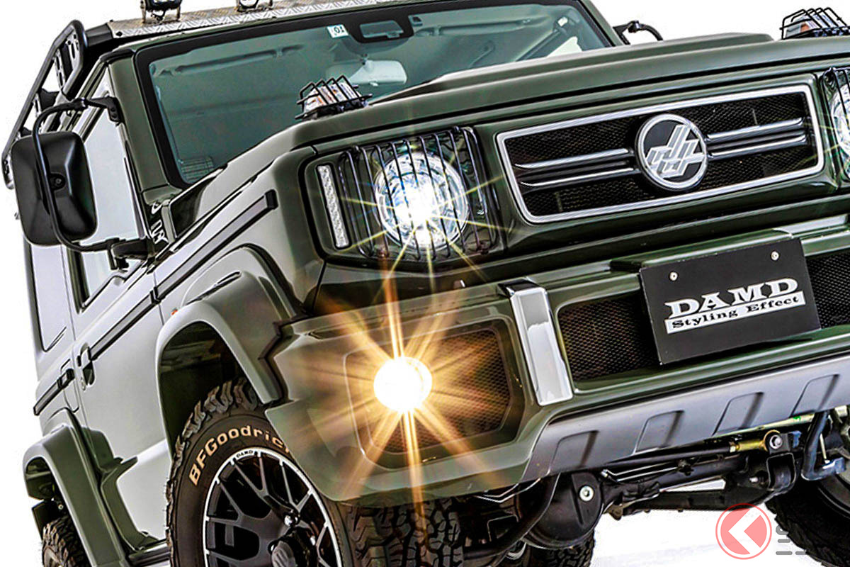 販売が開始されたDAMDの新作ボディキット「little G. AVENTURA(リトル・ジー アベンチュラ)」