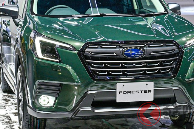 スバル「新型SUV」発表！ 黒感スゴイ「X-EDITION」がめちゃカッコイイ