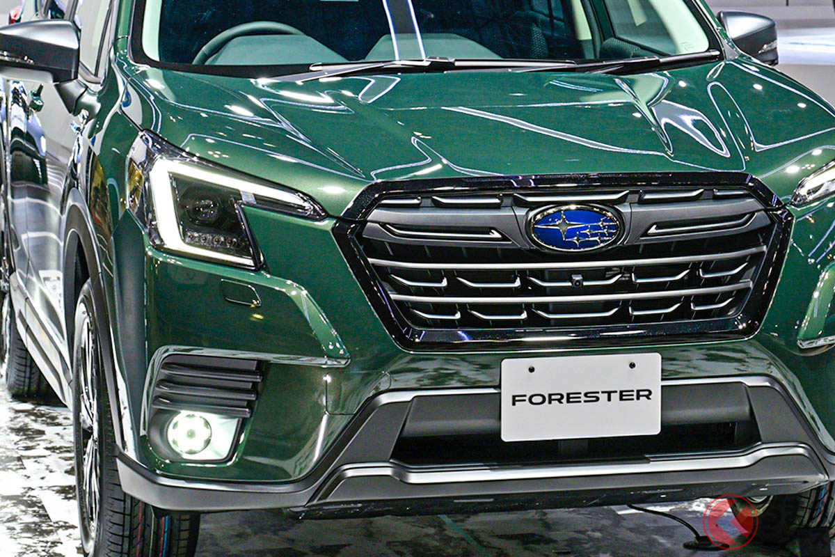 黒感がカッコイイ! スバル新型「フォレスター X-EDITION」