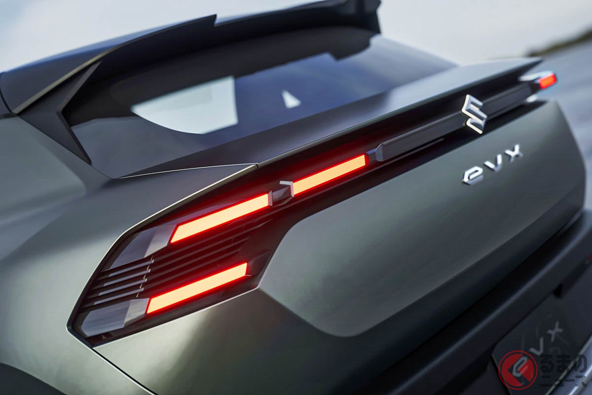 スズキ”最大・最上級SUV”となるか…「eVX」
