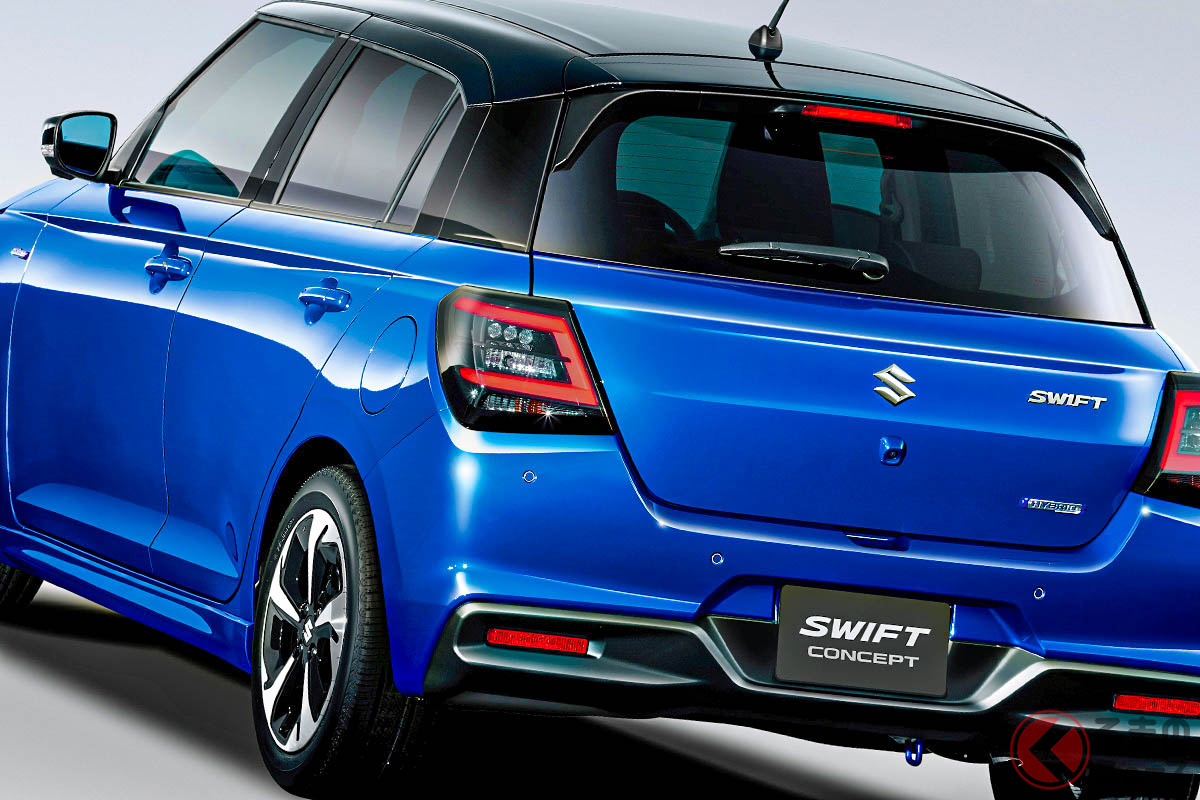 スズキ新型「スイフト」登場間近か!? 公開された新型「スイフトコンセプト」