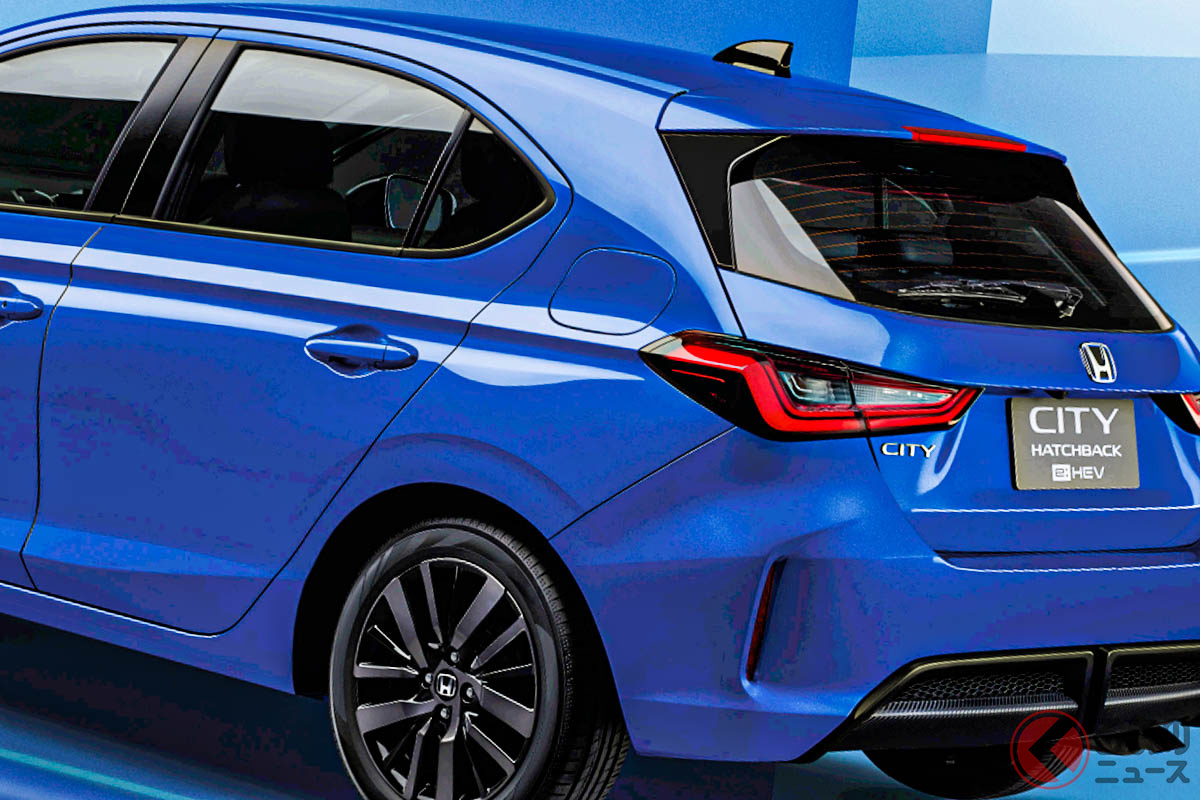 めちゃカッコイイ! ホンダ新型「シティハッチバックE:HEV」