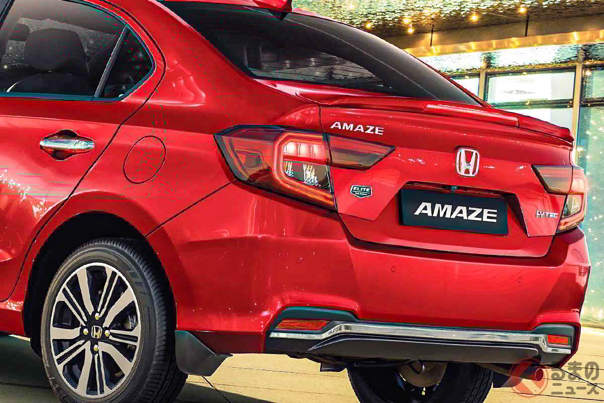 豪華内装がイイ! ホンダ新型「アメイズ エリートエディション」