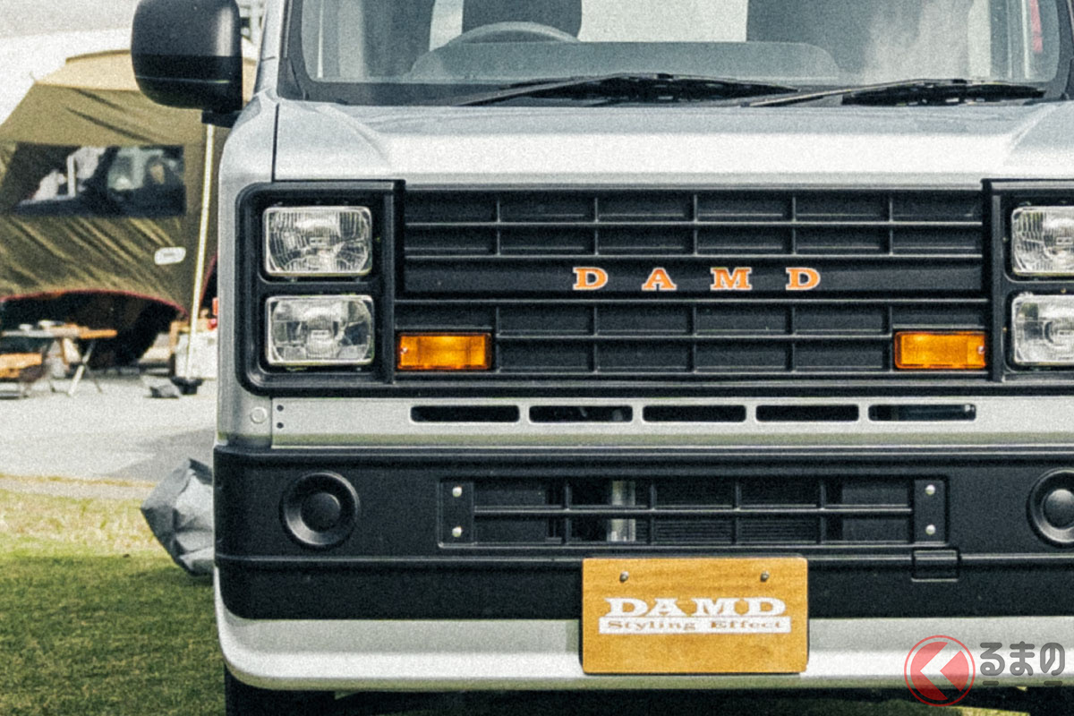えっハイゼットカーゴ!? 初公開された「DAMD HIJET FUZZ」